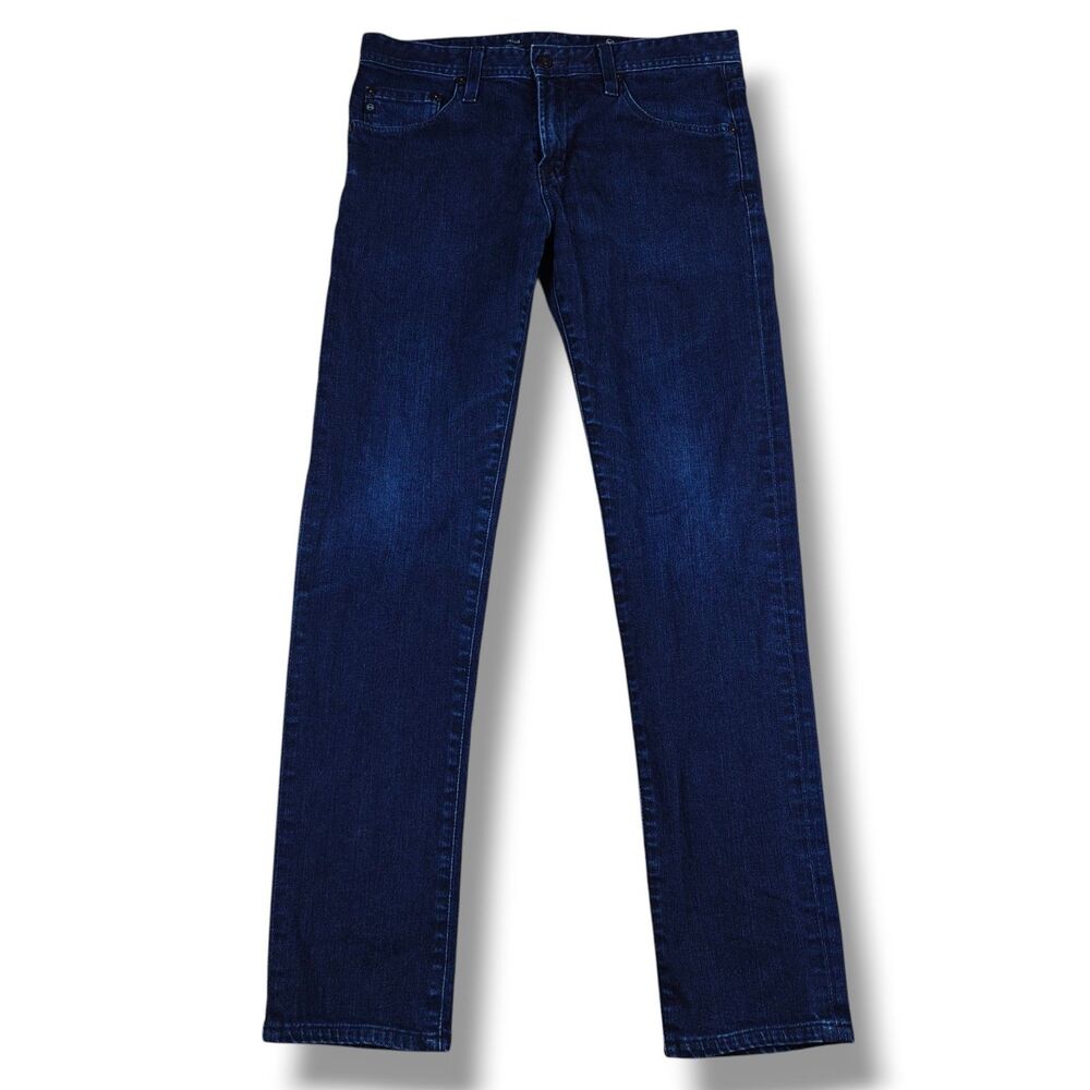 AG Adriano Goldschmied Tellis Jeans 31R Modern Slim 31x30 Dark Blue Stretchy